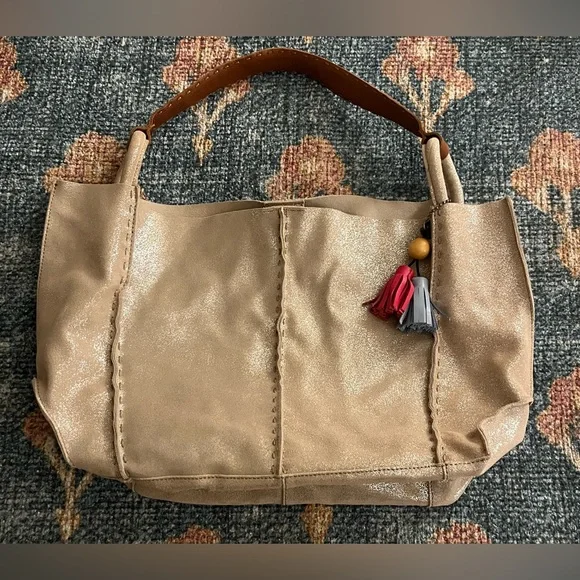 Women’s The Sak Los Feliz Suede Tote Bag - Picture 3 of 10